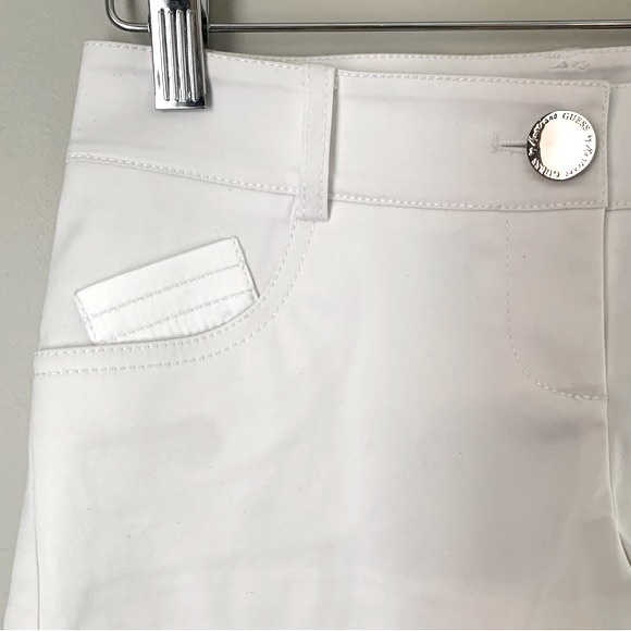 Guess by Marciano size 00 low rise white short, NWT - Picture 4 of 15